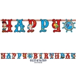 Jake and the Never Land Pirates Birthday Banner