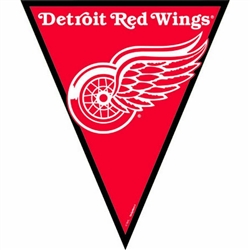 Detroit Red Wings NHL Pennant Banner
