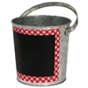 Picnic Party Chalkboard Metal Bucket