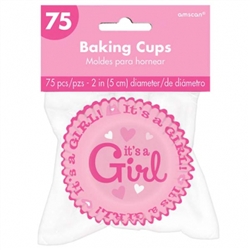 IT'S A GIRL BAKING CUPS