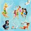 DISNEY FAIRIES SQUARE STICKERS