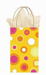 YELLOW CIRCLES CUB BAG