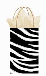 ZEBRA STRIPE CUB BAG