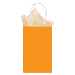 Orange Small Kraft Bag