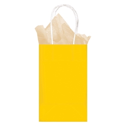 Yellow Small Kraft Bag