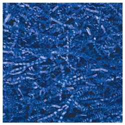 Royal Blue Paper Crinkled Paper Shreds - 2oz.