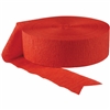 Red 500 Feet Crepe Paper Streamer Roll