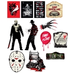 Warner Brothers Horror Movies Assorted Cutouts