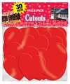 Heart Cutouts Value Pack 30 Count
