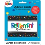 Officially Retired Advice Cards