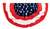 Red White and Blue Bunting - 48in