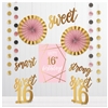 Blush Sweet Sixteen Room Decorating Kit