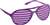 Purple Shutter Shades