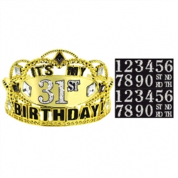 Sparkling Celebration Add An Age Birthday Tiara