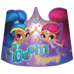 SHIMMER AND SHINE PAPER TIARAS