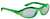 Green Metallic Oval Glasses