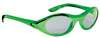Green Metallic Oval Glasses