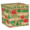 Kraft Christmas Message Large Popup Gift Box