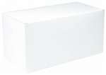 WHITE 6" X 12" X 6" GIFT BOX