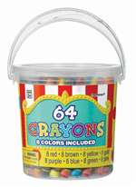 BUCKET OF CRAYONS 64/PAIL