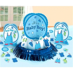 Shower with Love Boy Table Deco