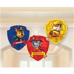 Paw Patrol Honeycomb Hanging Decorations