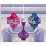 Shimmer And Shine Honeycomb Decoration