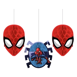 Spider-Man Webbed Wonder Honeycomb Decorations