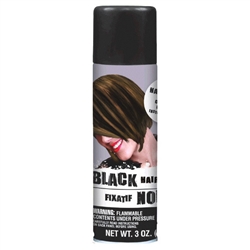 Black Hair Spray