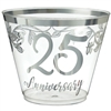 Happy 25th Anniversary 9oz Tumblers