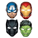 Marvel Avengers Power Unite Paper Party Masks