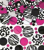 Zebra Party Mega Value Confetti