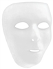 Blank White Male Mask