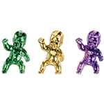 Electroplated Plastic Babies Favors - Green - Gold - Purple