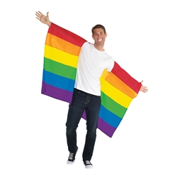 Rainbow Body Flag