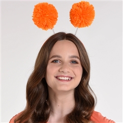 Pom Pom Headbopper - Orange