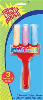 SIDEWALK CHALK BRUSH