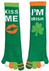 St Pat's Toe Socks - Kiss Me