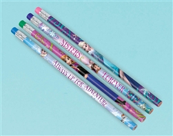 Frozen Pencils Party Favors