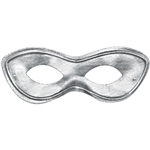Superhero Mask - Silver