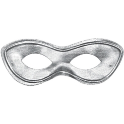 Superhero Mask - Silver
