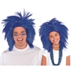 BLUE CRAZY WIG