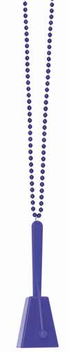 Purple Clacker Necklace