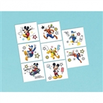 Mickey Mouse On The Go Temporary Tattoos Favors