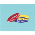 Mickey Mouse On The Go Rubber Bracelets Party Favors