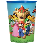 Super Mario Bros  Plastic 16oz Favor Cup