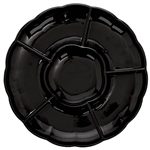 Black 12 Inch Deep Division Platter