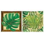 ISLAND PALMS SQUARE APPETIZER PLATE ASSORTED