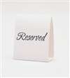 TABLECARD - RESERVED