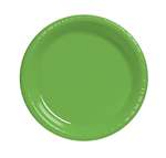 KIWI DESSERT PLASTIC PLATES 7in-20 CT